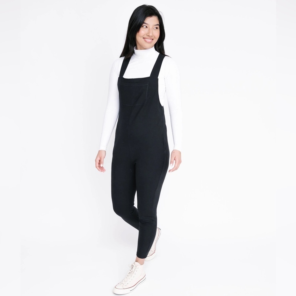 Smash + Tess Romperalls in Midnight Black - Picture 2 of 15